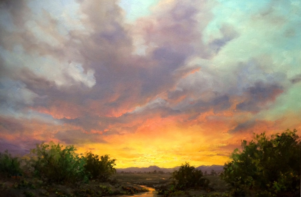 Fresh Off The Easel, Oil Painting, Art, Artisan Jeff Love, Heavenly 